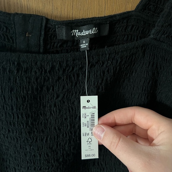 Black Madewell Blouse - Picture 3 of 4